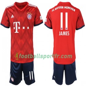Tenue Bayern Munich James Rodriguez 11 Enfant Domicile 2018-2019 Maillot de Foot
